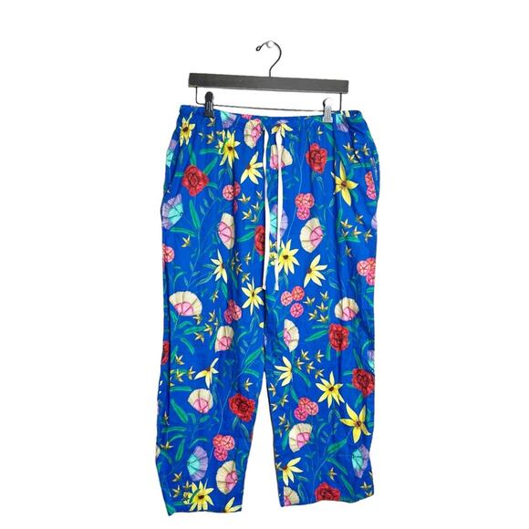 The Cat’s pajamas floral print pajama bottom Sz XL - Picture 1 of 4
